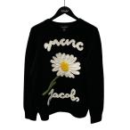 ショッピングmarc マークジェイコブス MARC JACOBS マーク イズ ジョイ ジャカード  クルーネックニット 2F5RTP001K31 ブラック サイズ：M