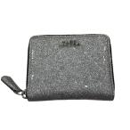 ショッピングJACOBS マークジェイコブス MARC JACOBS 25AW ザ コーテッド グリッター エブリデイ スリム  コンパクト ウォレット シルバー