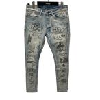 ショッピングダメージ スビ Ksubi VAN WINKLE NOWHERE PUNK BLUE デニムパンツ インディゴ サイズ：32