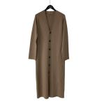 ショッピングロングカーディガン オーラリー AURALEE ロングカーディガン A9AC01HR ベージュ サイズ：0