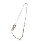 [ снижение цены ]YOSTER Eclectic Nest Small Necklace колье серебряный ( Kobe магазин )