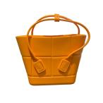 ショッピングボッテガ・ヴェネタ ボッテガヴェネタ BOTTEGA VENETA アルコトート ハンドバッグ 691194 オレンジ