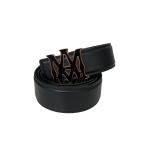 a мм AMIRI MA CORE LOGO BELT кожаный ремень черный размер :85