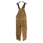  Carhartt CarHartt 90s USA производства звезда бирка двойной колено комбинезон R01BRN Brown размер :W38×L34