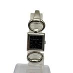 グッチ GUCCI トルナヴォーニ クォーツ腕時計 120 ブラック×シルバー