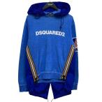ショッピングディースクエアード ディースクエアード DSQUARED2 プルオーバーパーカー ブルー サイズ：XS