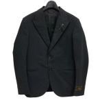 ショッピングLOUIS 【値下げ】LOUIS VUITTON 21SS モノグラムエンボステーラードジャケット ブラック サイズ：44 (渋谷神南店)