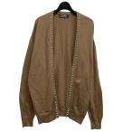 ショッピングスタッズ 【値下げ】Hysteric Glamour 21AW スタッズカーディガン ブラウン サイズ：M (EC)