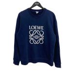 ロエベ LOEWE アナグラムスウェット ネイビー サイズ:XL
