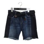 [ снижение цены ]MARNI×Current|Elliott Denim шорты 6008-0001 индиго размер :26 (fre spo восток Osaka магазин )