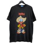 キス×ディズニー KITH×DISNEY プリントTシャツ ブラック サイズ:S