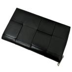 ボッテガヴェネタ BOTTEGA VENETA 長財布 ブラック