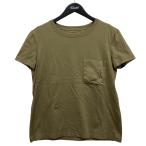 エルメス HERMES ポケットTシャツ カーキ サイズ：38