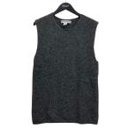 コムデギャルソンシャツ COMME des GARCONS SHIRT ニットベスト グレー サイズ:M