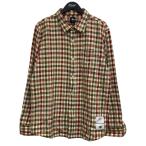 ショッピングstussy 【値下げ】stussy チェックシャツ ブラウン サイズ：XL (渋谷神南店)
