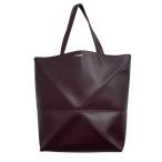 ショッピングLOEWE 【値下げ】LOEWE パズルフォルド トート ダークバーガンディ (渋谷神南店)