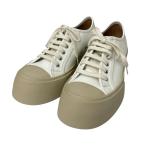 ショッピングMARNI 【値下げ】MARNI パブロスニーカー ホワイト×ベージュ サイズ：39 (渋谷神南店)