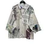 ボディソング bodysong． パッチワークシャツ マルチカラー