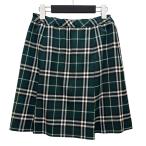 ショッピングバーバリー バーバリー BURBERRY チェックスカート BX287-202-60 グリーン サイズ：160