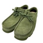 クラークス CLARKS WALLABEE GTX LODEN GREEN ワラビーシューズ グリーン サイズ：26cm