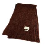  yoke YOKEmo волосы glate muffler Brown × голубой размер :-