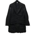 コムデギャルソンオムプリュス COMME des GARCONS HOMME PLUS 23AW フェイクファードッキングテーラードコート PL-J0