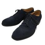 ショッピングスウェード 【値下げ】F．LLI Giacometti スウェードシューズ FG127 ネイビー サイズ：42 (EC)