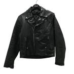 【値下げ】HARLEY-DAVIDSON レザーダブルライダースジャケット ブラック サイズ：40 (EC)