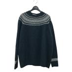 ハーレーオブスコットランド HARLEY OF SCOTLAND SNOW M G KNIT スノーニット 1213-343-3506 ブルーグリーン