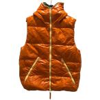 ショッピングduvetica デュベティカ DUVETICA ダウンベスト 02-1035R オレンジ サイズ：48