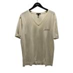 ルイヴィトン LOUIS VUITTON VネックTシャツ RM061 MIJR61SU3 ベージュ サイズ:L