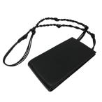 ジルサンダー JIL SANDER TANGLE PHONE CASE ショルダーバッグ ブラック