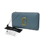 【値下げ】MARC JACOBS 【ザグラムショット】 2つ折り財布 S120L01FA21-459 スカイブルー (EC)