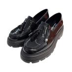 【値下げ】COMME des GARCONS×melissa 25SS ローファー ブラック サイズ：26 1/2 (EC)