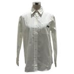 ミュウミュウ MIU MIU 胸ロゴシャツ DNA067 ホワイト サイズ：38