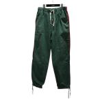 グッチ GUCCI イージーパンツ 604181 グリーン×レッド サイズ：48