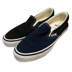 ショッピングused エンジニアドガーメンツ×バンズ Engineered Garments×VANS スリッポン 507452 ブラック×ネイビー サイズ：26.5