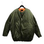 ショッピングプラダ プラダ PRADA ダウンボンバージャケット SGC355 カーキ サイズ：S