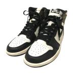 ショッピングjordan ナイキ NIKE 【AIR JORDAN 1 RETRO HIGH OG】 ハイカットスニーカー 555088-105 ダークモカ×ブラック サイズ：