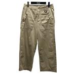 フェンディ FENDI ベルト金具パンツ FB0976 AR8W ベージュ サイズ：46