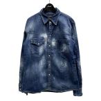 ディースクエアード DSQUARED2 デニムシャツ S74DM0506 インディゴ サイズ：54