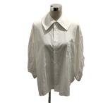 コムデギャルソンガール COMME des GARCONS GIRL フレアシャツ NG-B003 ホワイト サイズ：XS