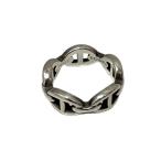 エルメス HERMES 【アンシェネ】 シェーヌダンクルリング シルバー サイズ：52