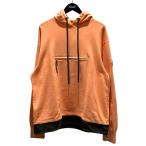 モンクレール MONCLER 【HOODIE】 フードパーカー H10918G00019 オレンジ サイズ：L