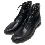 【値下げ】ANREALAGE 21AW 「GRAVITY DETAIL BOOTS」レースアップブーツ ブラック サイズ：9（27cm） (EC)