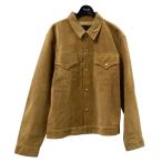 BONCOURA 「Leather Jacket 3rd Suede」 スエードレザージャケット オレンジ サイズ：40 (EC)