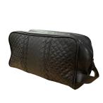 ボッテガヴェネタ BOTTEGA VENETA イントレチャートセカンドバッグ ブラック