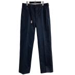 【値下げ】MARNI 21AW ドローコードストレートパンツ PUMU0110A0 ネイビー サイズ：46 (EC)