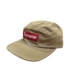 【値下げ】Supreme ボックスロゴ5パネルキャップ ブラウン (EC)