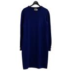 【値下げ】CHANEL ニットワンピース 30825 ブルー サイズ：26 (EC)